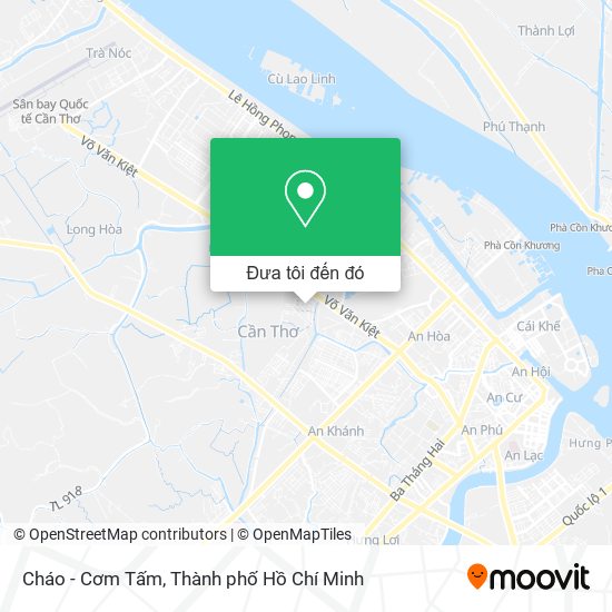 Bản đồ Cháo - Cơm Tấm