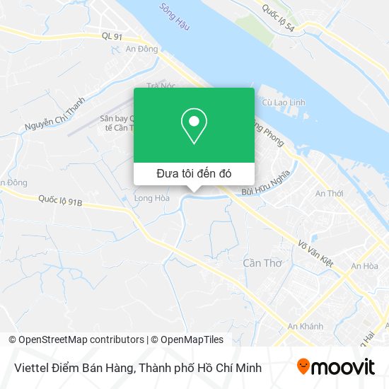 Bản đồ Viettel Điểm Bán Hàng