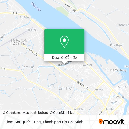 Bản đồ Tiệm Sắt Quốc Dũng