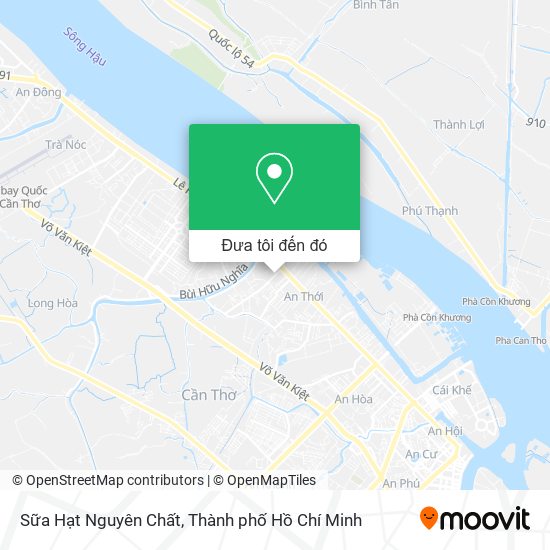 Bản đồ Sữa Hạt Nguyên Chất