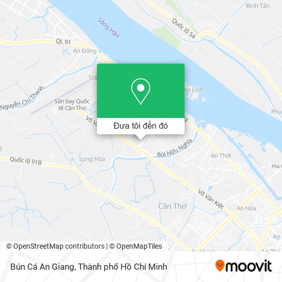Bản đồ Bún Cá An Giang