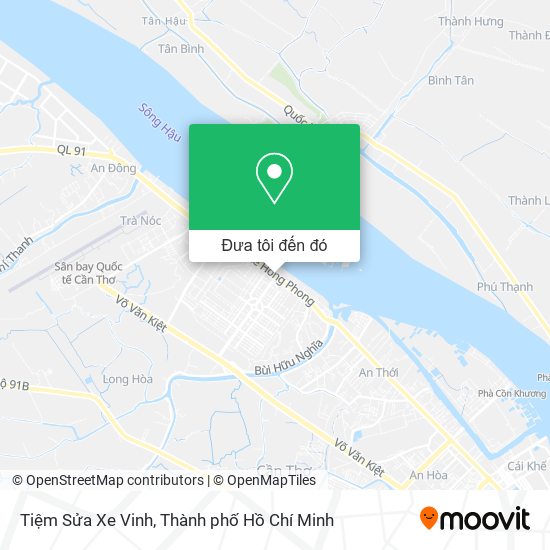 Bản đồ Tiệm Sửa Xe Vinh