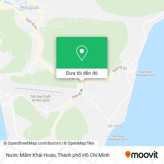 Bản đồ Nước Mắm Khải Hoàn