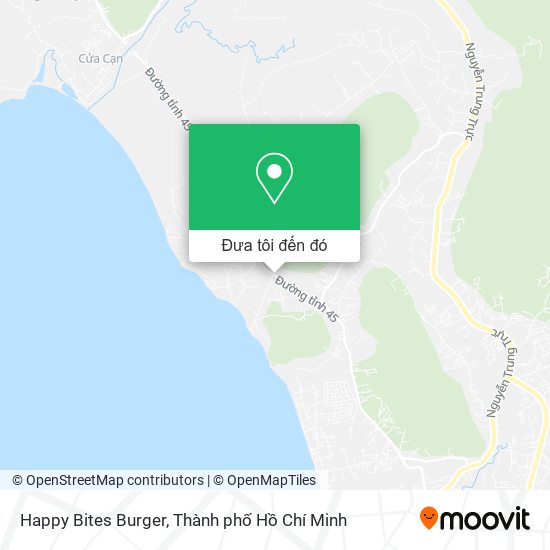 Bản đồ Happy Bites Burger