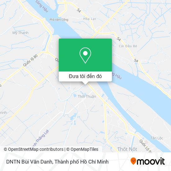 Bản đồ DNTN Bùi Văn Danh