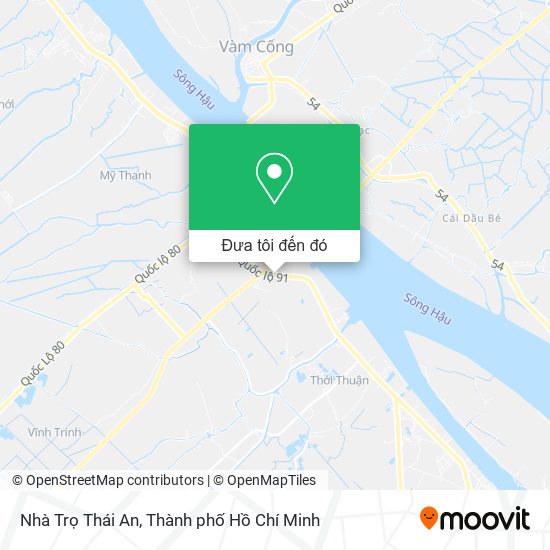 Bản đồ Nhà Trọ Thái An
