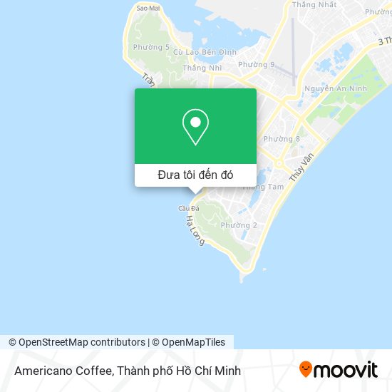 Bản đồ Americano Coffee