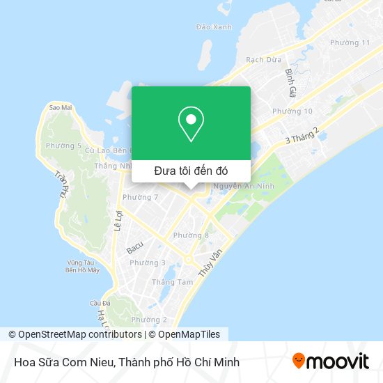 Bản đồ Hoa Sữa Com Nieu