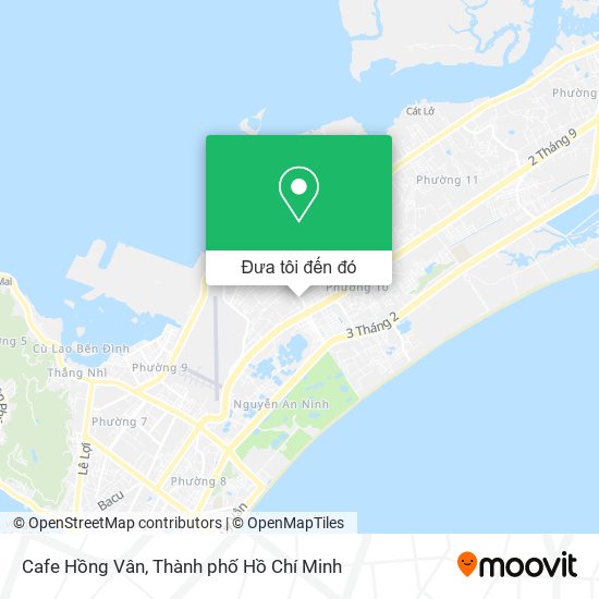 Bản đồ Cafe Hồng Vân
