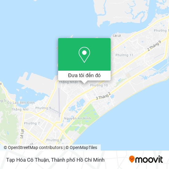 Bản đồ Tạp Hóa Cô Thuận