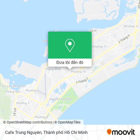 Bản đồ Cafe Trung Nguyên