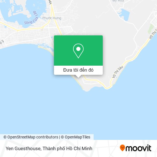 Bản đồ Yen Guesthouse