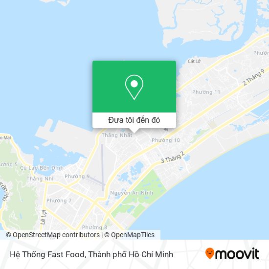 Bản đồ Hệ Thống Fast Food
