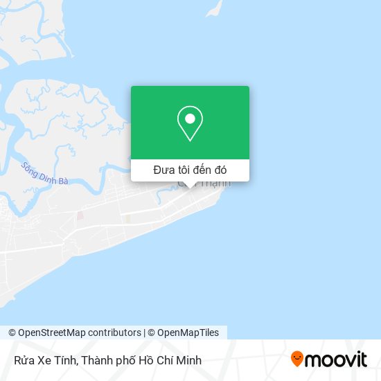Bản đồ Rửa Xe Tính