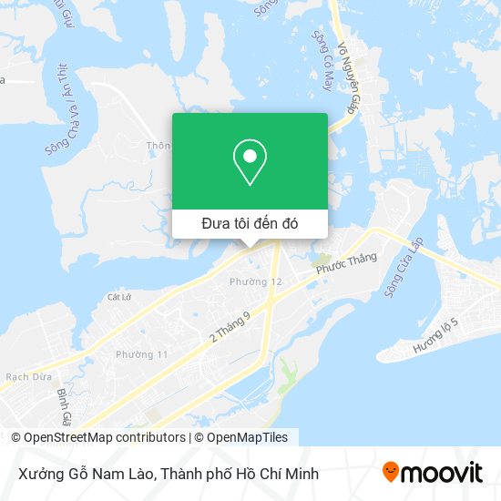 Bản đồ Xưởng Gỗ Nam Lào