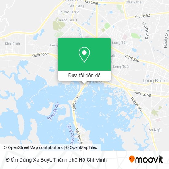 Bản đồ Điểm Dừng Xe Buýt