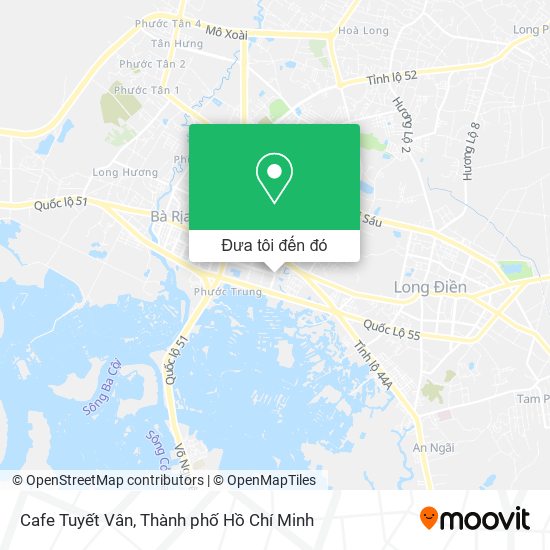 Bản đồ Cafe Tuyết Vân