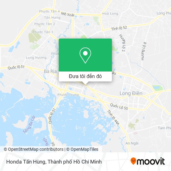 Bản đồ Honda Tấn Hùng