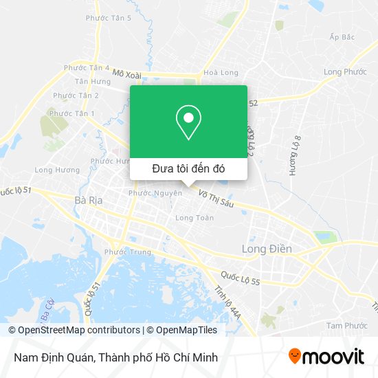 Bản đồ Nam Định Quán