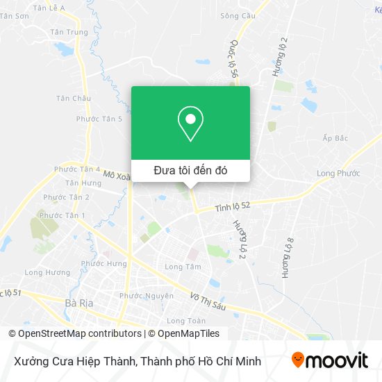 Bản đồ Xưởng Cưa Hiệp Thành