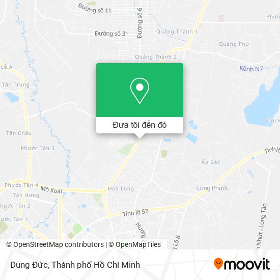 Bản đồ Dung Đức