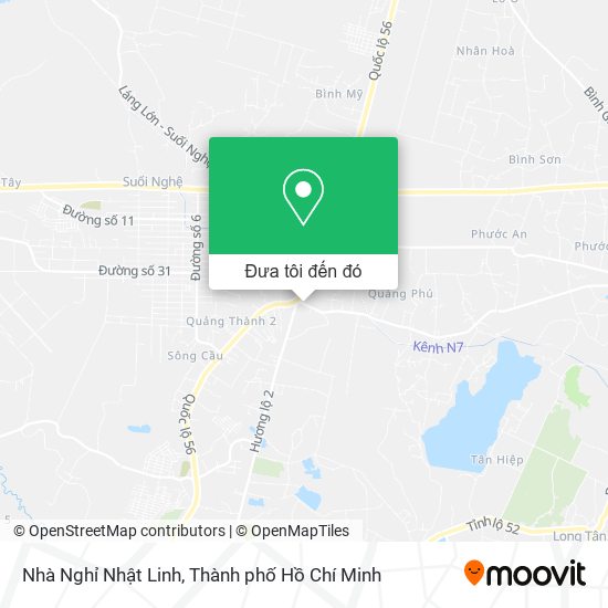 Bản đồ Nhà Nghỉ Nhật Linh