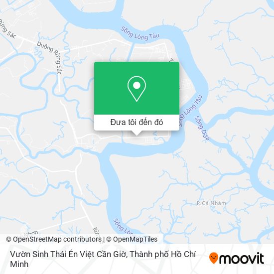 Bản đồ Vườn Sinh Thái Én Việt Cần Giờ