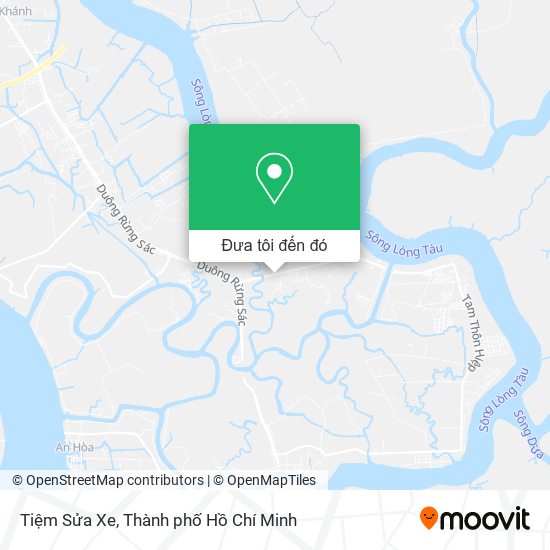Bản đồ Tiệm Sửa Xe