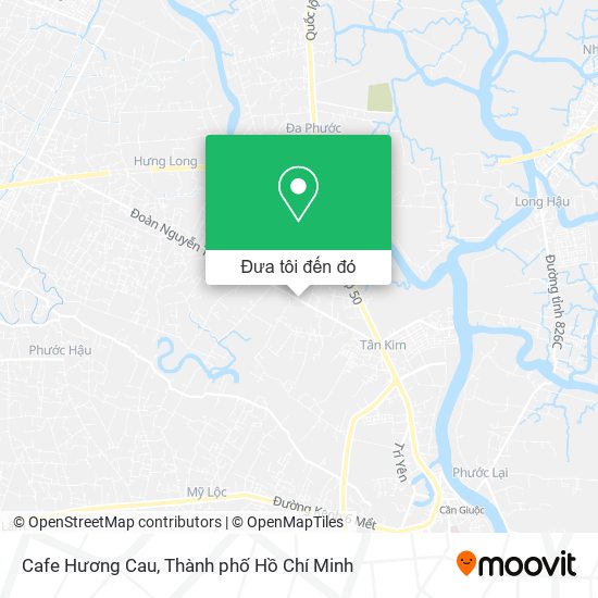 Bản đồ Cafe Hương Cau