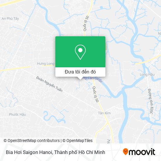 Bản đồ Bia Hơi Saigon Hanoi