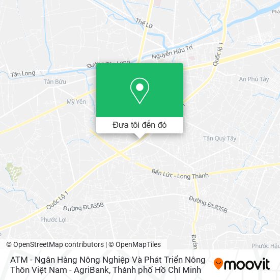 Bản đồ ATM - Ngân Hàng Nông Nghiệp Và Phát Triển Nông Thôn Việt Nam - AgriBank