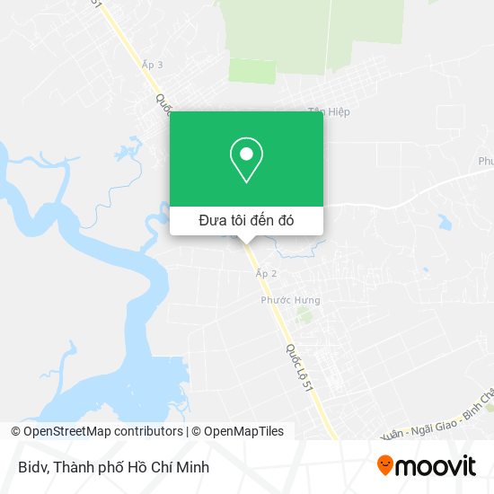 Bản đồ Bidv