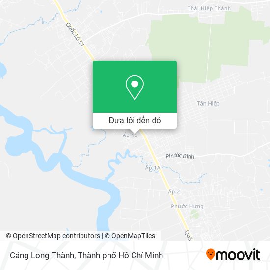 Bản đồ Cảng Long Thành