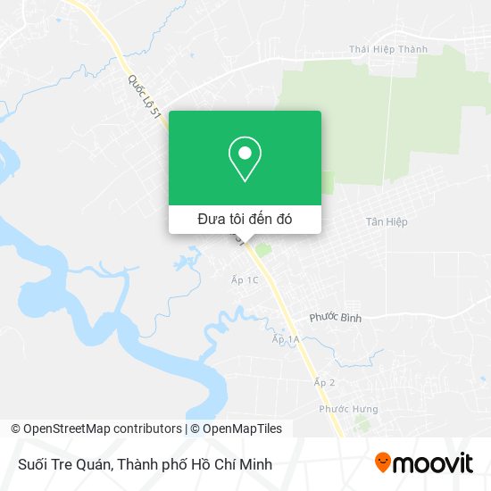 Bản đồ Suối Tre Quán