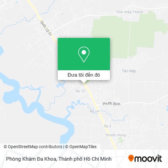 Bản đồ Phòng Khám Đa Khoa