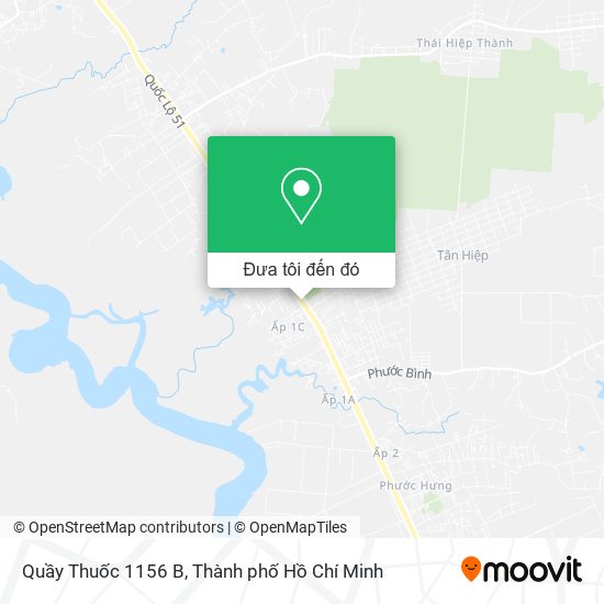 Bản đồ Quầy Thuốc 1156 B