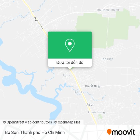 Bản đồ Ba Sơn