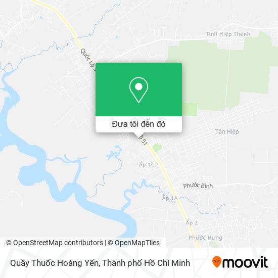 Bản đồ Quầy Thuốc Hoàng Yến