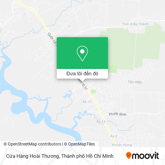 Bản đồ Cửa Hàng Hoài Thương