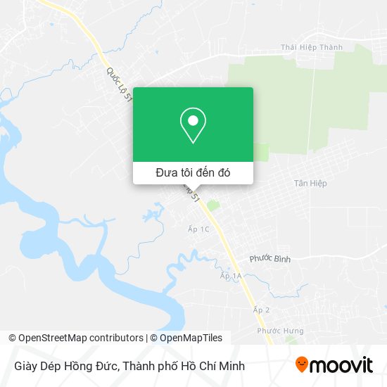 Bản đồ Giày Dép Hồng Đức