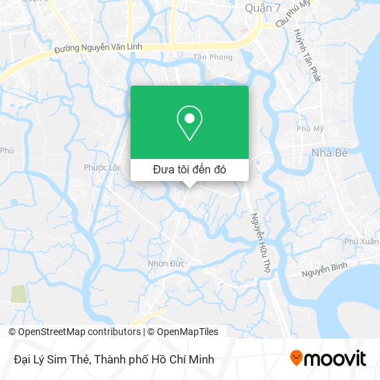 Bản đồ Đại Lý Sim Thẻ