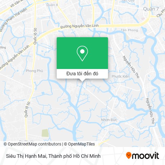 Bản đồ Siêu Thị Hạnh Mai
