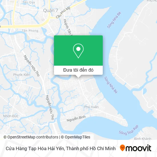 Bản đồ Cửa Hàng Tạp Hóa Hải Yến