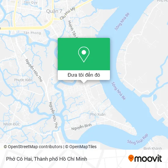 Bản đồ Phở Cô Hai