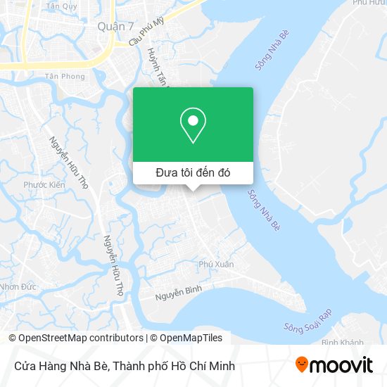 Bản đồ Cửa Hàng Nhà Bè