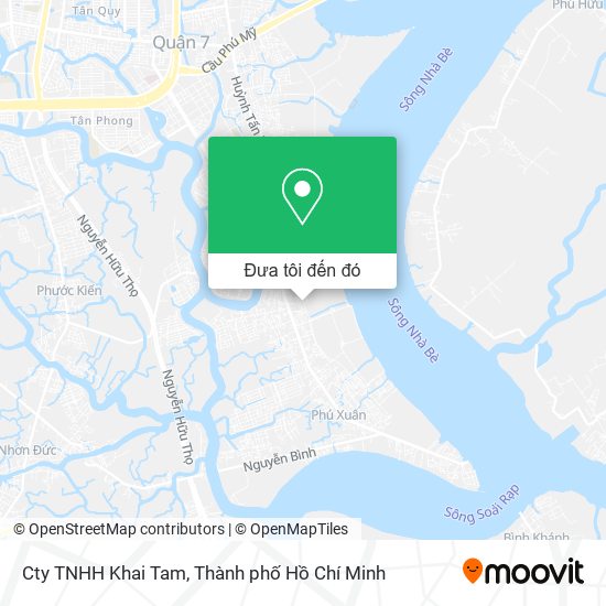 Bản đồ Cty TNHH Khai Tam