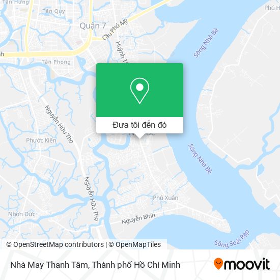 Bản đồ Nhà May Thanh Tâm