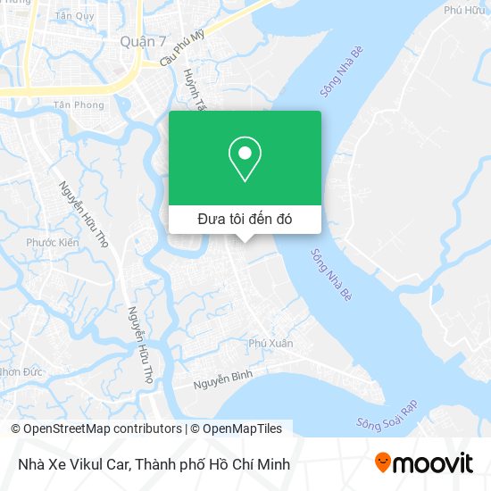 Bản đồ Nhà Xe Vikul Car