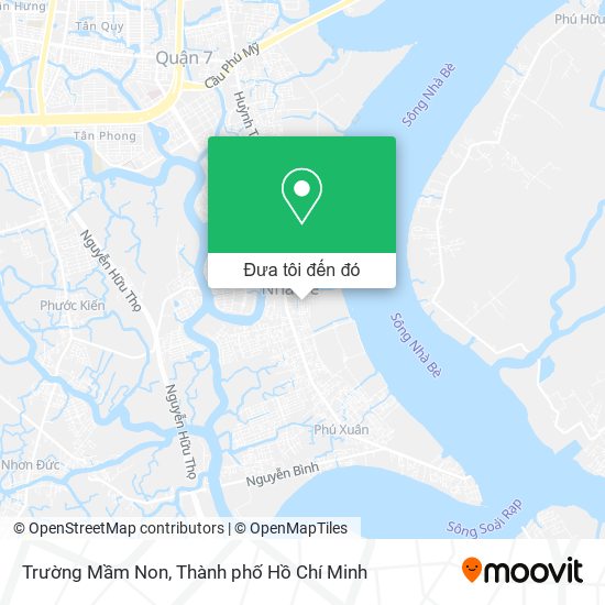 Bản đồ Trường Mầm Non