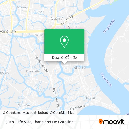Bản đồ Quán Cafe Việt